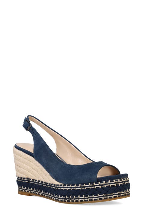 Peep toe slingback espadrilles best sale