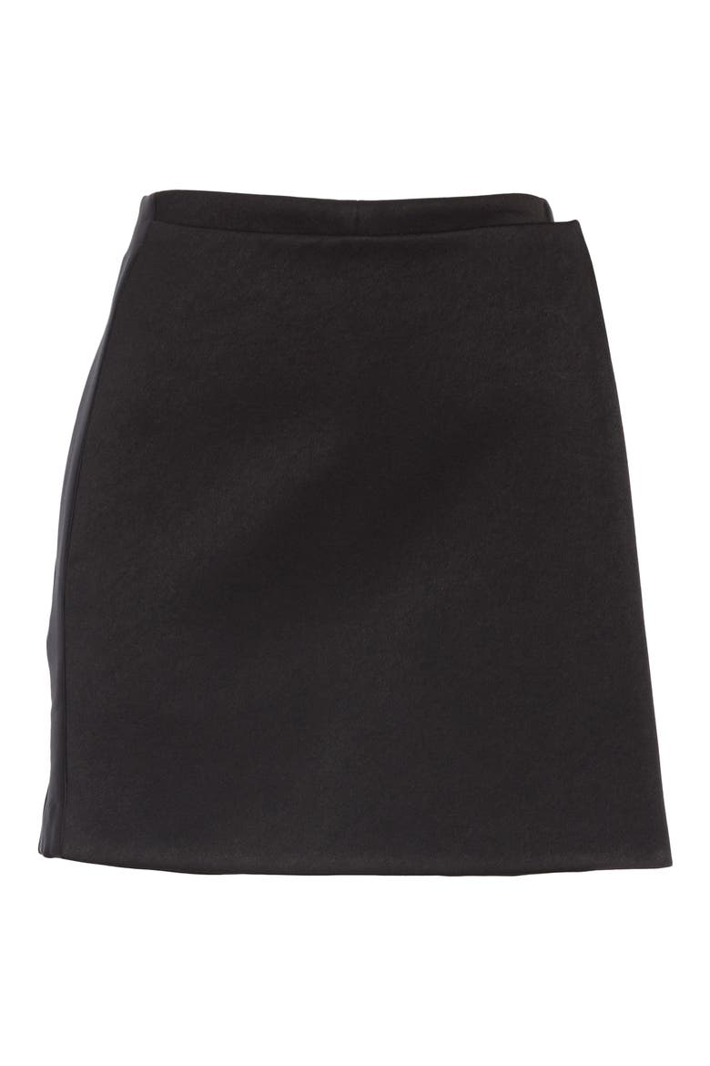 Apron Shorts, Alternate, color, BLACK