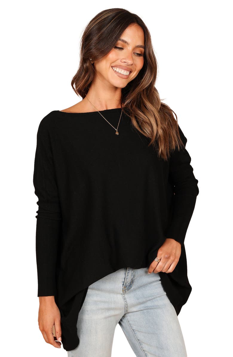 Petal & Pup Jemma Boatneck Tunic Sweater, Alternate, color, 