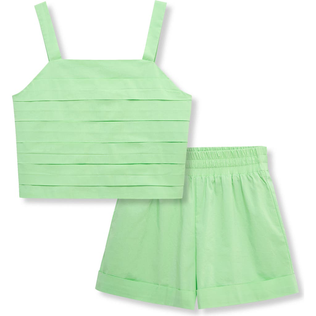 HABITUAL HABITUAL KIDS KIDS' PLEATED TANK & SHORTS SET