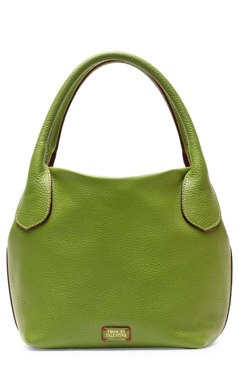 Mini Sweet Pea Leather Top Handle Bag