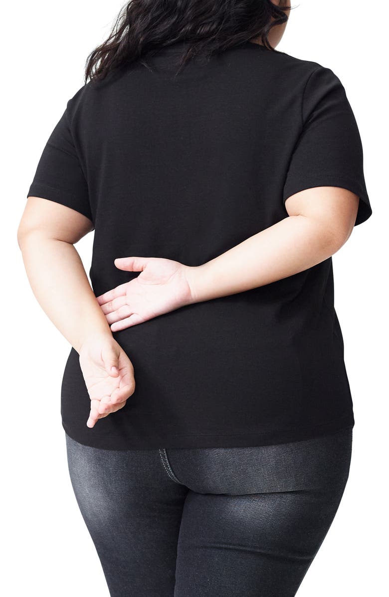 Universal Standard V Rex Tee, Alternate, color, 