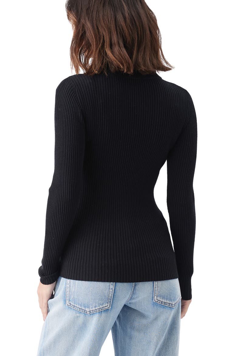 Lift Up Nursing Knit Top, Alternate, color, Black