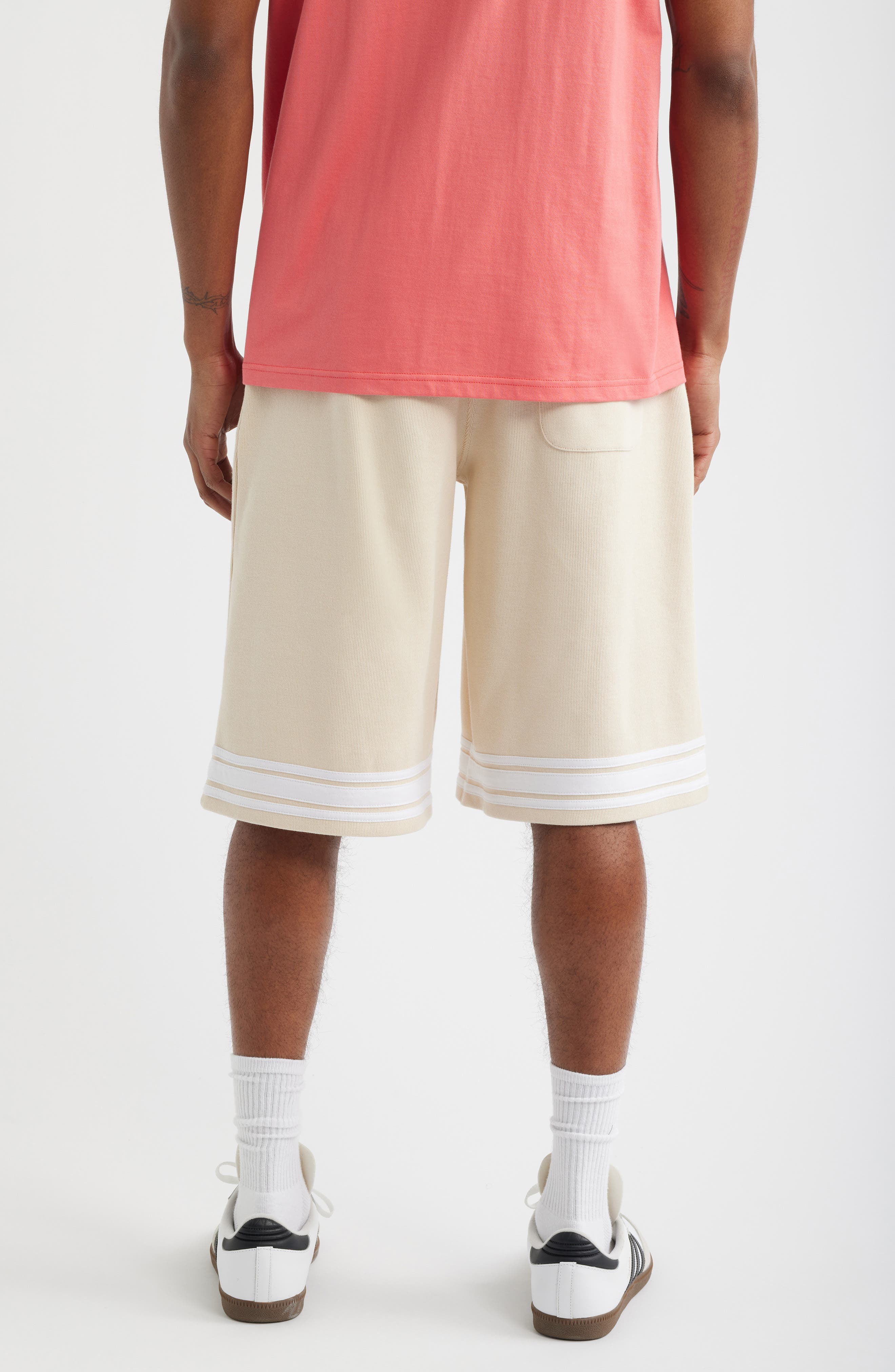 Curve Logo Cotton Shorts - image 4