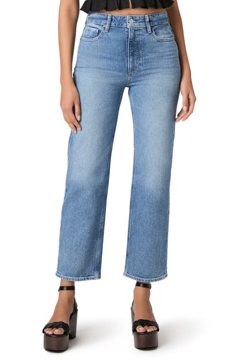 Stevie High Waist Ankle Straight Leg Jeans (Rivage)