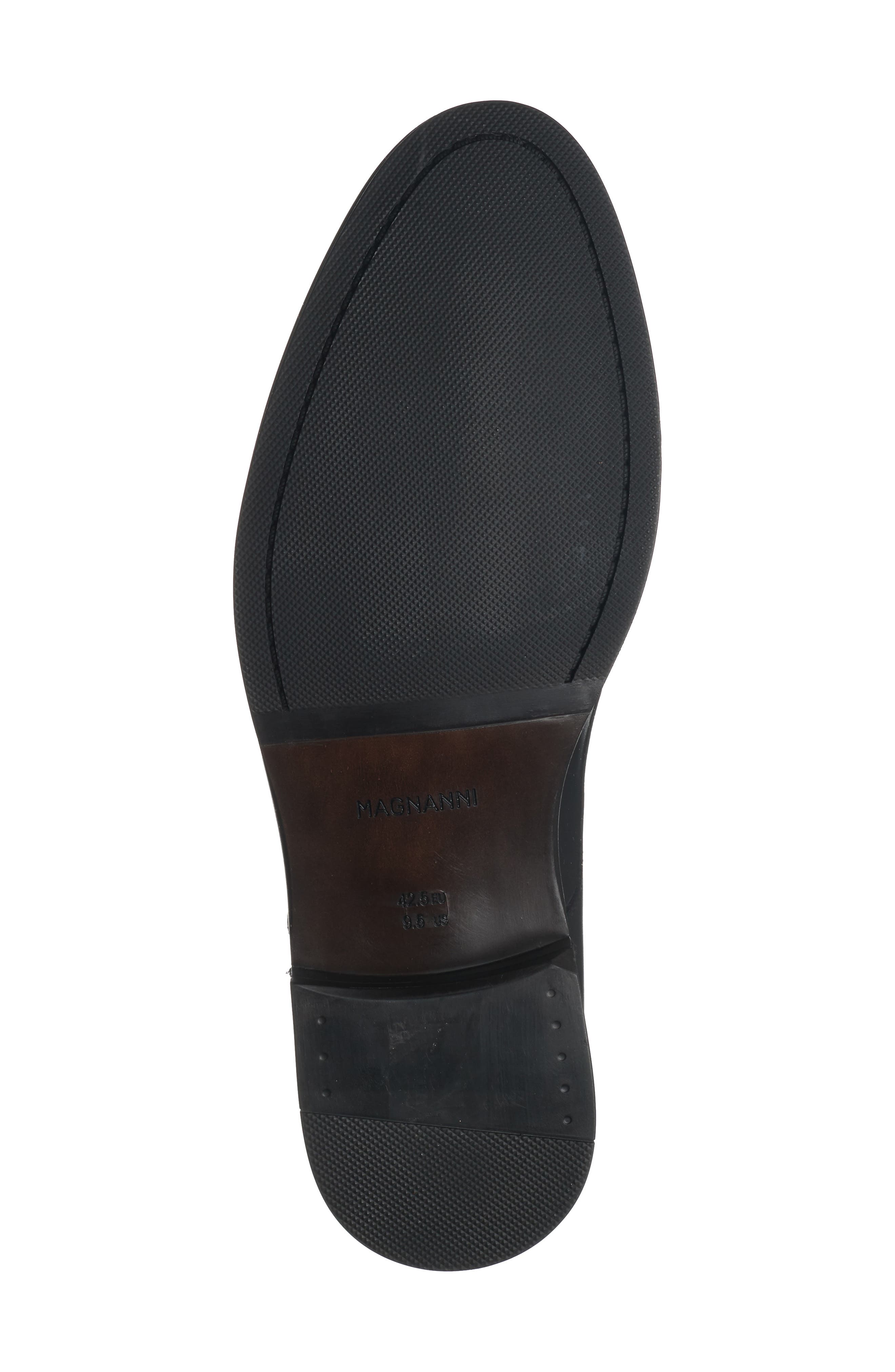 Magnanni Eddison Plain Toe Derby, Alternate, color, Black