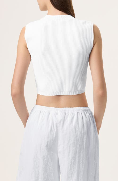 Fila X Hailey Knit Baby Tank In White