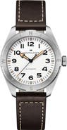 Hamilton Khaki Field Expedition Automatic Leather Strap Watch, 41mm