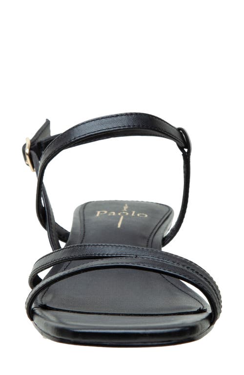 Shop Linea Paolo Cannes Strappy Sandal In Black