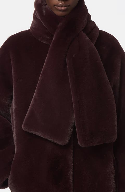 Kai Pluche™ Faux Fur Pull-Through Scarf