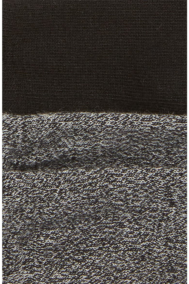 2-Pack Casual Cushion No-Show Socks, Alternate, color, BLK GRY HTR