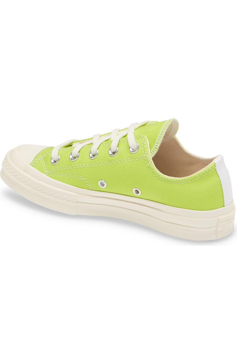 Comme des Garçons PLAY x Converse Chuck Taylor<sup>®</sup> Hidden Heart Low Top Sneaker, Alternate, color,