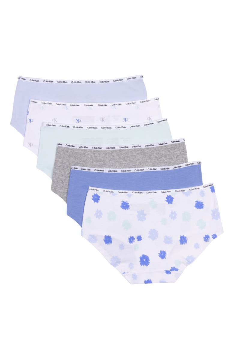 Calvin Klein Kids' 6-Pack Hipster Briefs, Alternate, color, 