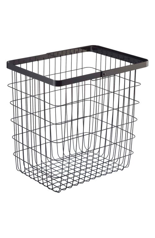 Yamazaki Wire Basket In Black