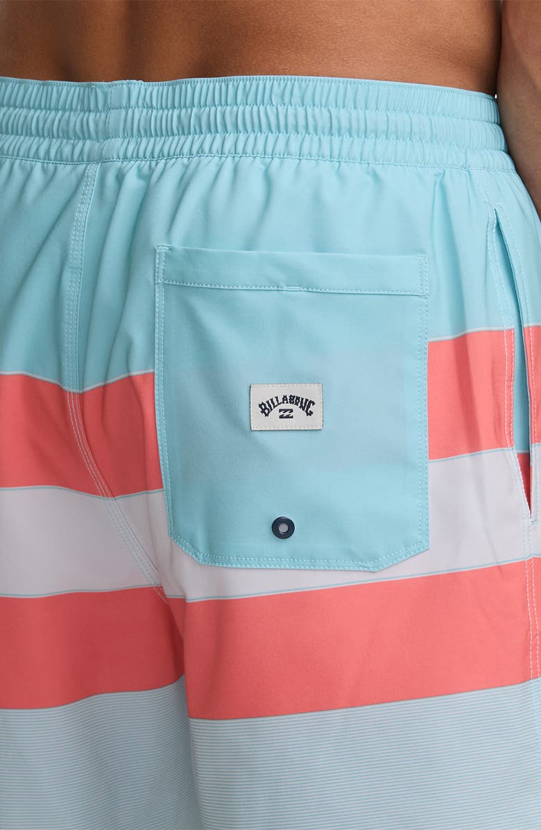 Billabong Lineup Layback Swim Trunks, Alternate, color, Dusty Blue