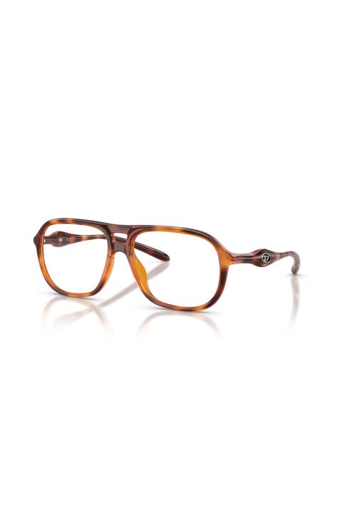 56mm Oval optical glasses