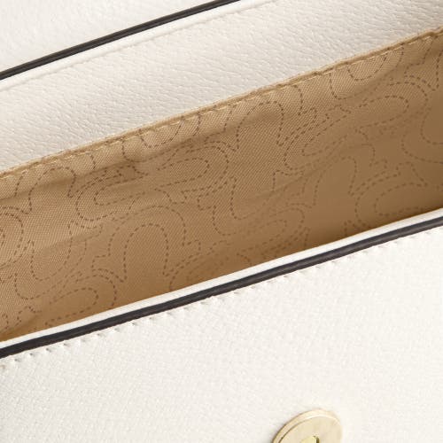True Religion Mini Flap Crossbody In White