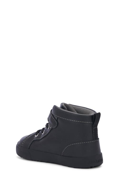 See Kai Run Hudson High Top Sneaker In Black