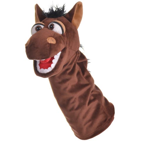 Dobs The Brown Horse 14" Plush Hand Puppet