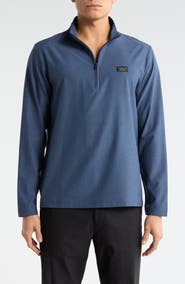 TravisMathew Flight Tracker Half Zip Pullover