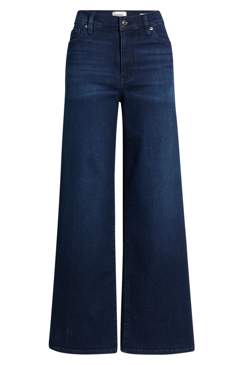 Le Slim Palazzo High Waist Wide Leg Jeans, Alternate, color, ULTRAVIOLET