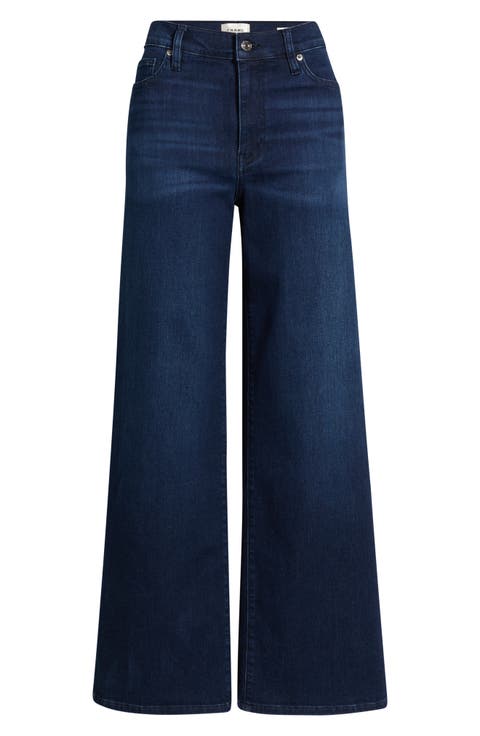Le Slim Palazzo High Waist Wide Leg Jeans