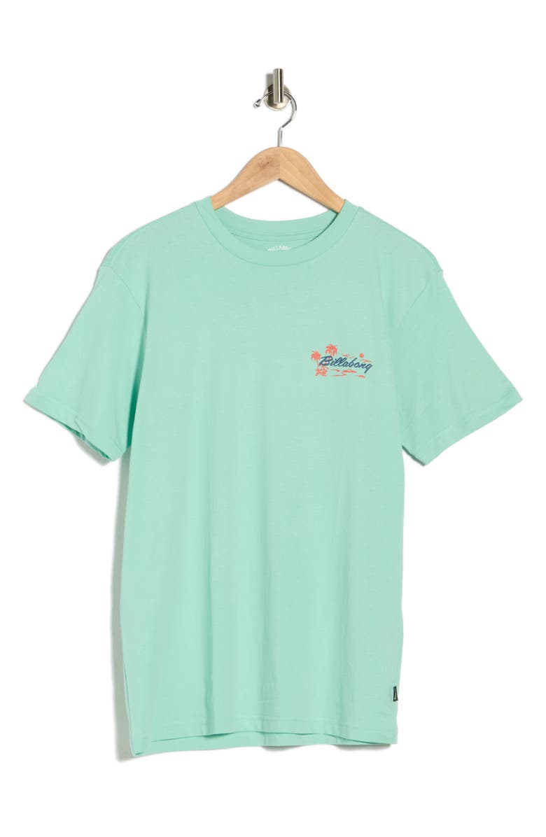 Billabong Skull Island Graphic T-Shirt, Main, color, Blue Danube