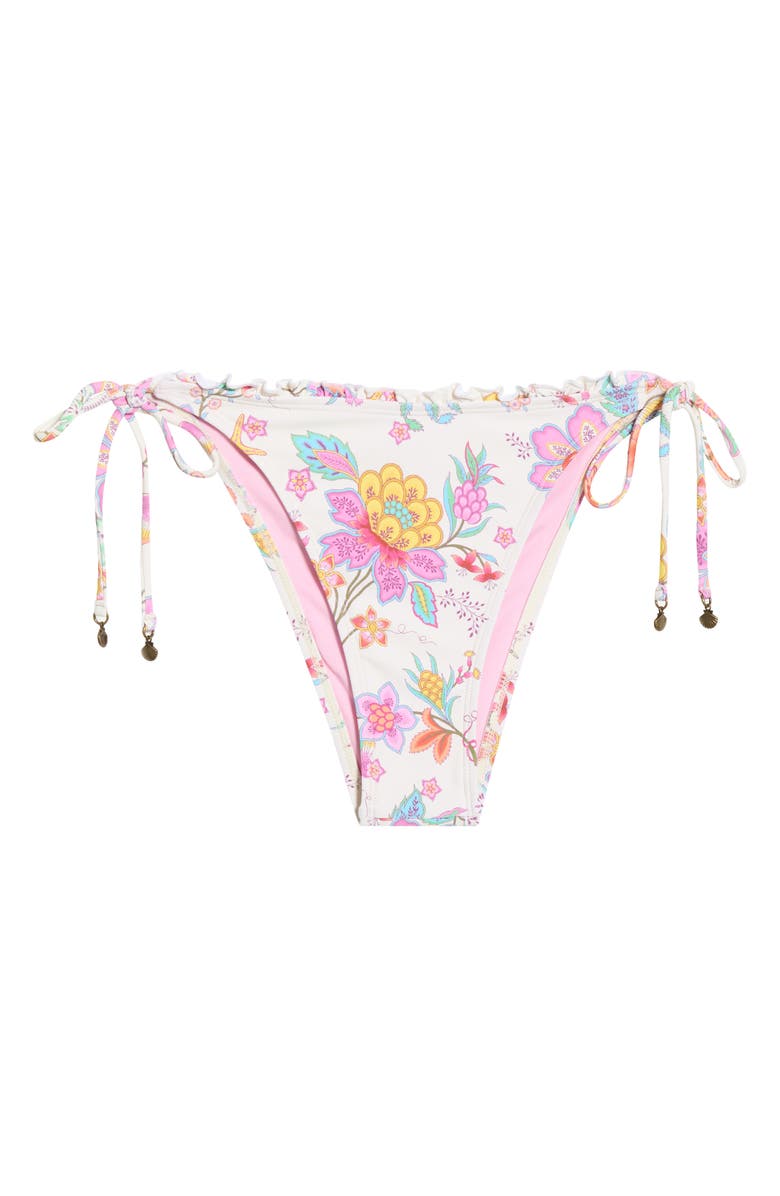 Rip Curl Half Moon Bay Tie Side Bikini Bottoms, Main, color, 