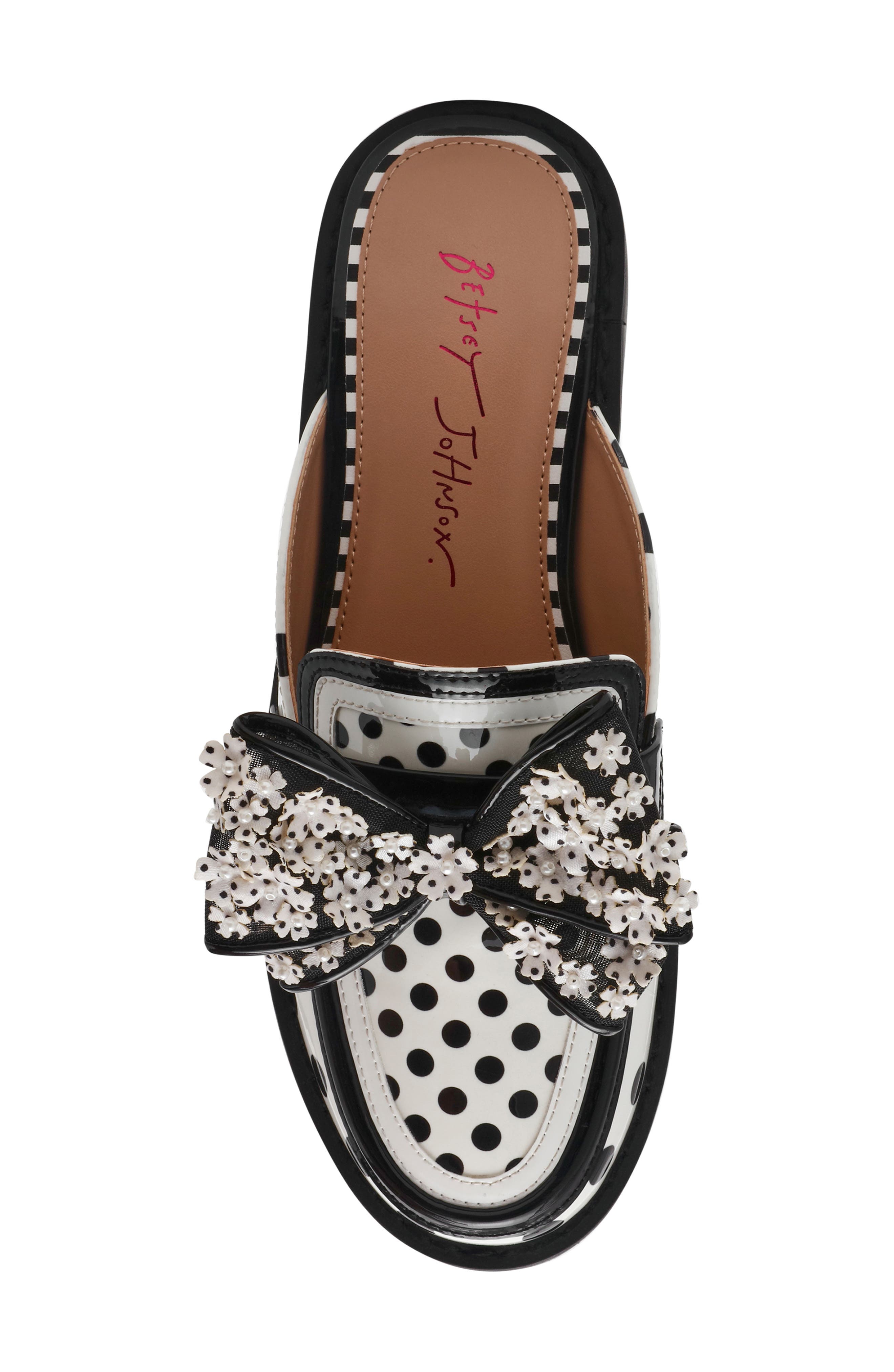 Betsey Johnson Evaline Lug Sole Mule, Alternate, color, 