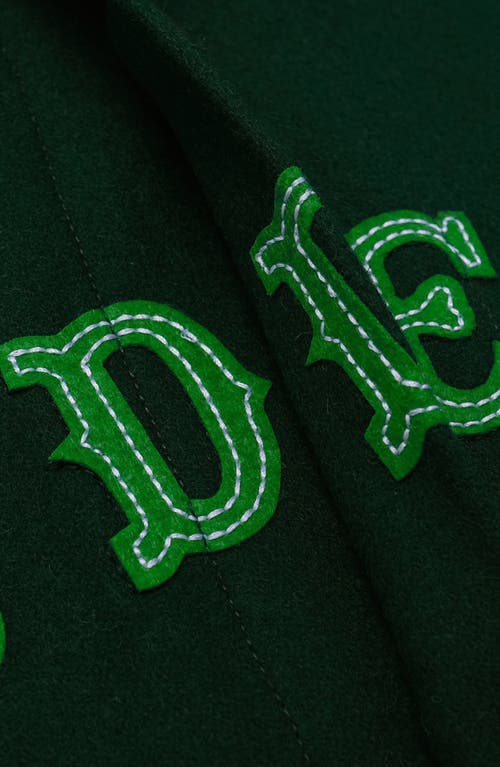 Students Marshall Wool Blend Shirt Jacket In Green