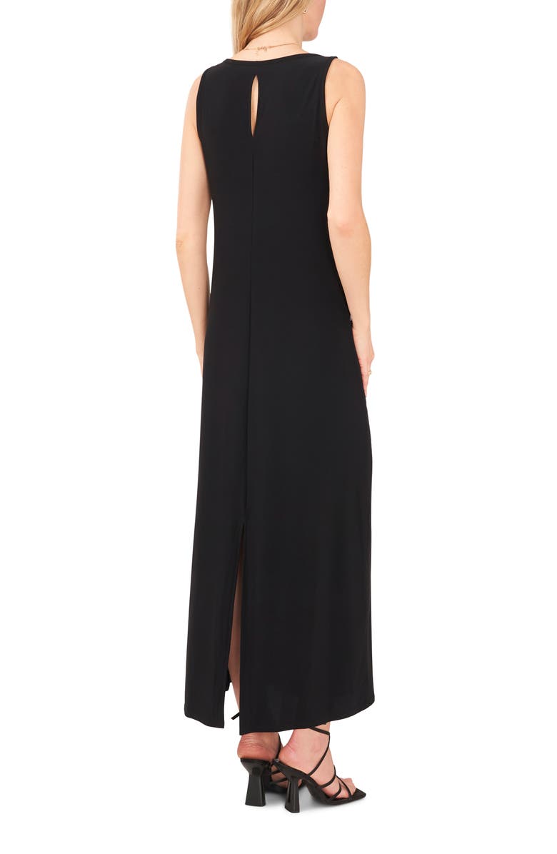 Vince Camuto Sleeveless Maxi Dress, Alternate, color, Rich Black