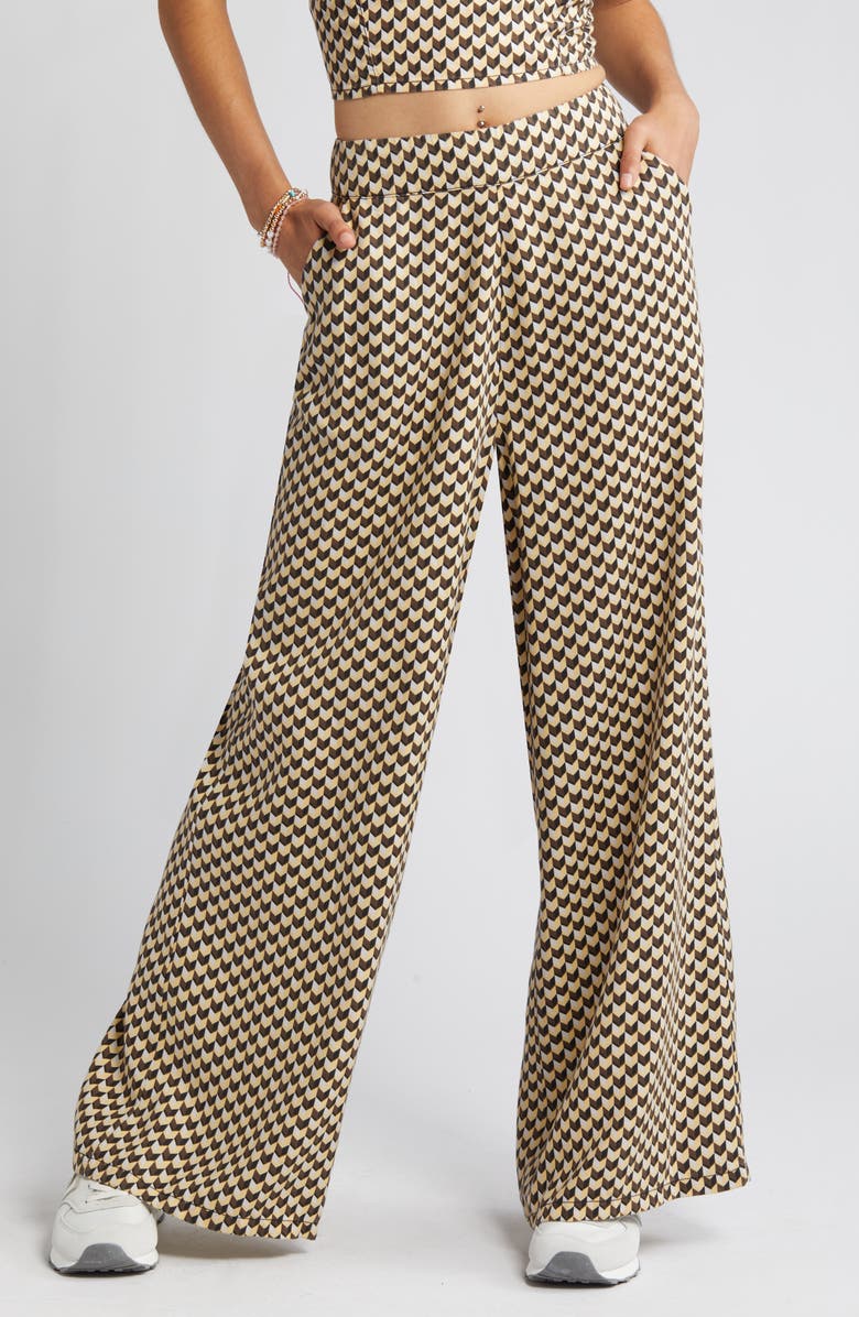 Rip Curl Isla Geo Linen Blend Pants, Alternate, color,