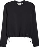 MPG Dreamweave Recycled Polyester Blend Crop Sweatshirt