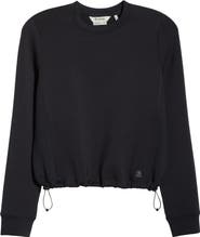 MPG Dreamweave Recycled Polyester Blend Crop Sweatshirt