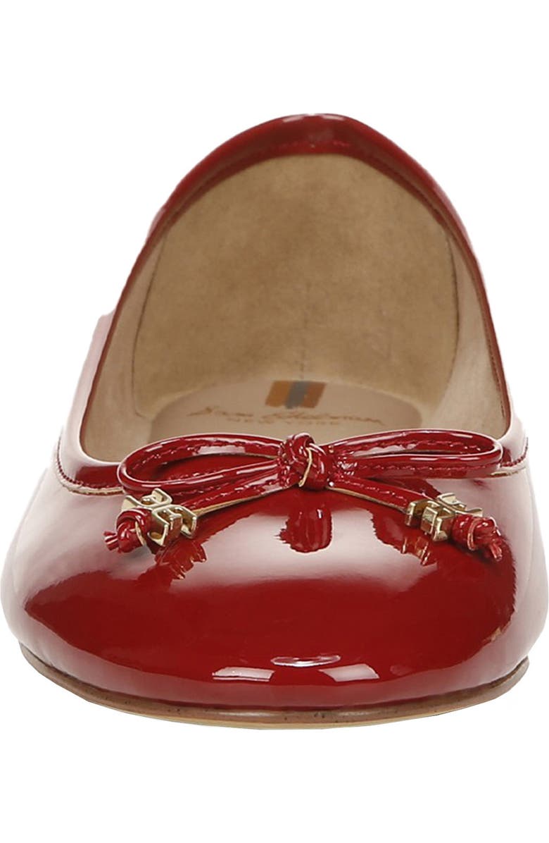 Sam Edelman Felicia Luxe Flat, Alternate, color, Red Mahogany