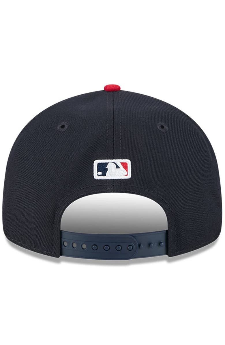 New Era Men's New Era Navy/Red St. Louis Cardinals Baseball Hall of Fame Retro Crown 9FIFTY Adjustable Hat, Alternate, color, Navy