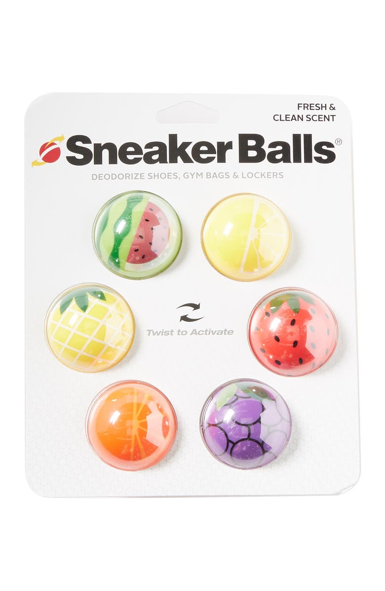 IMPLUS Fruitastic Sneaker Ball - Pack of 6, Main, color, Assorted