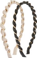 Tasha 2-Pack Twisted Headbands