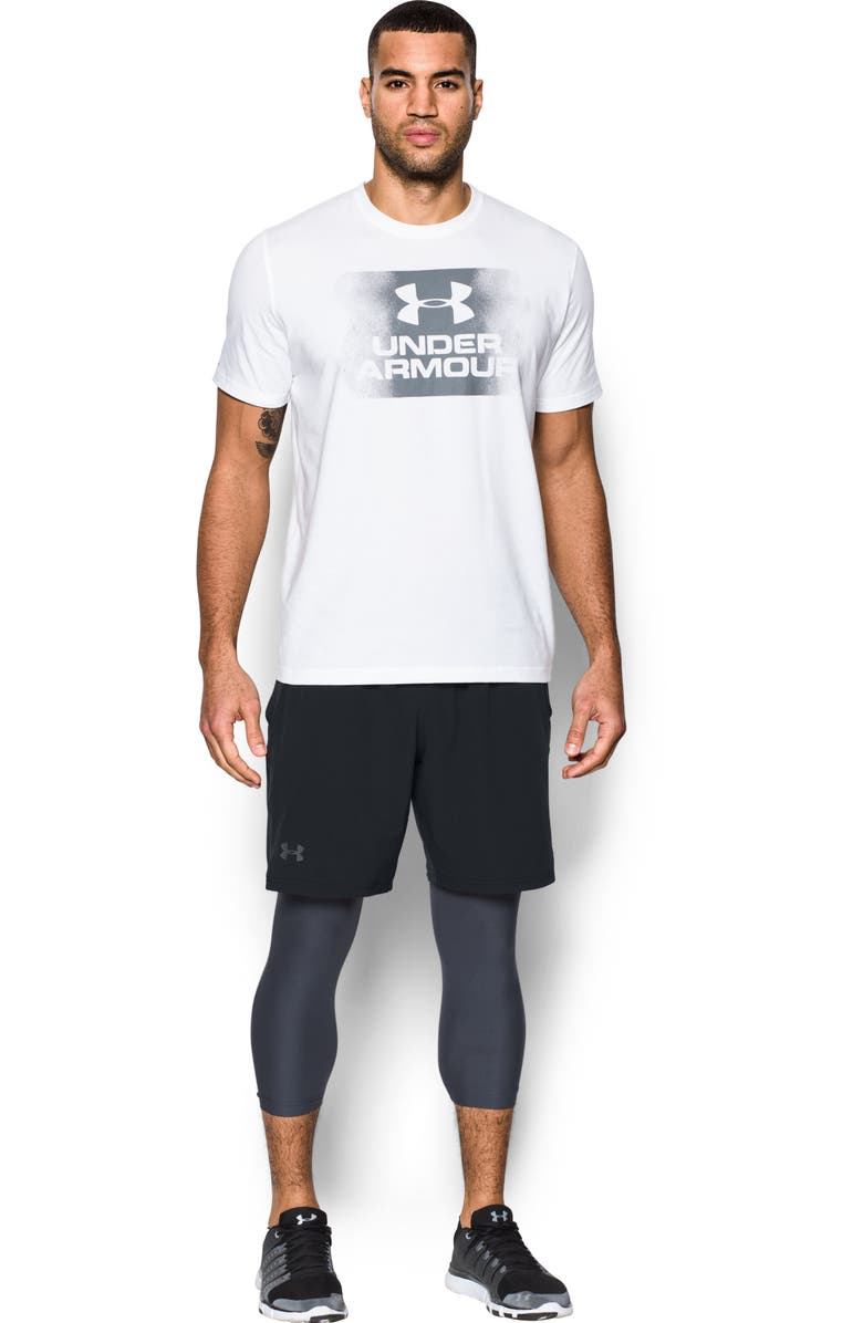 Under Armour Regular Fit Cage Shorts, Alternate, color, 
