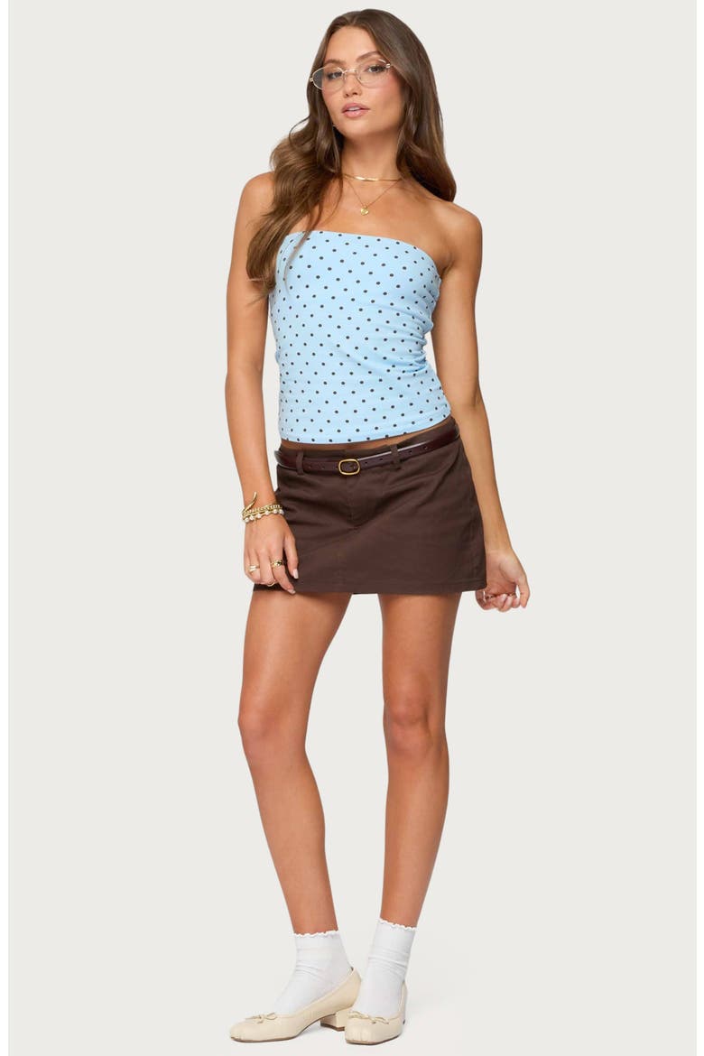 Kennie Low Rise Miniskort, Alternate, color, BROWN