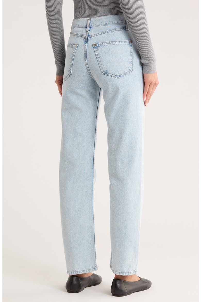 Soda Pop Straight Leg Jeans, Alternate, color, LIGHT WASH