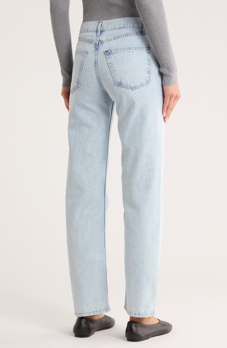 TWP Soda Pop Straight Leg Jeans, Alternate, color, Light Wash