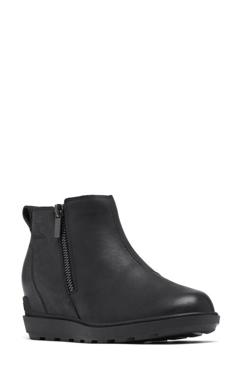 Women s Leather Genuine Ankle Boots Booties Nordstrom