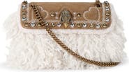 Kurt Geiger London Mini Kensington Faux Fur Crossbody Bag