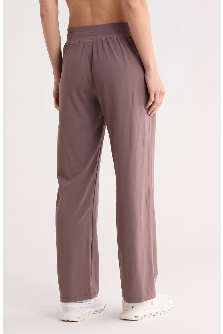 On The Move Mid Rise Straight Leg Pants, Alternate, color, GREY PLUM