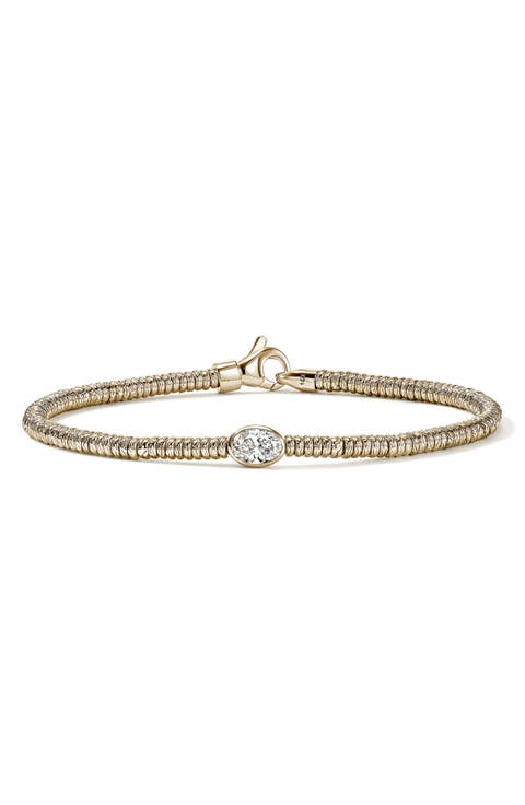 JH Lovestruck™ Heishi Bracelet, 14K Gold, Lab-Grown Diamonds