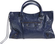 Balenciaga Medium Le City Leather Satchel