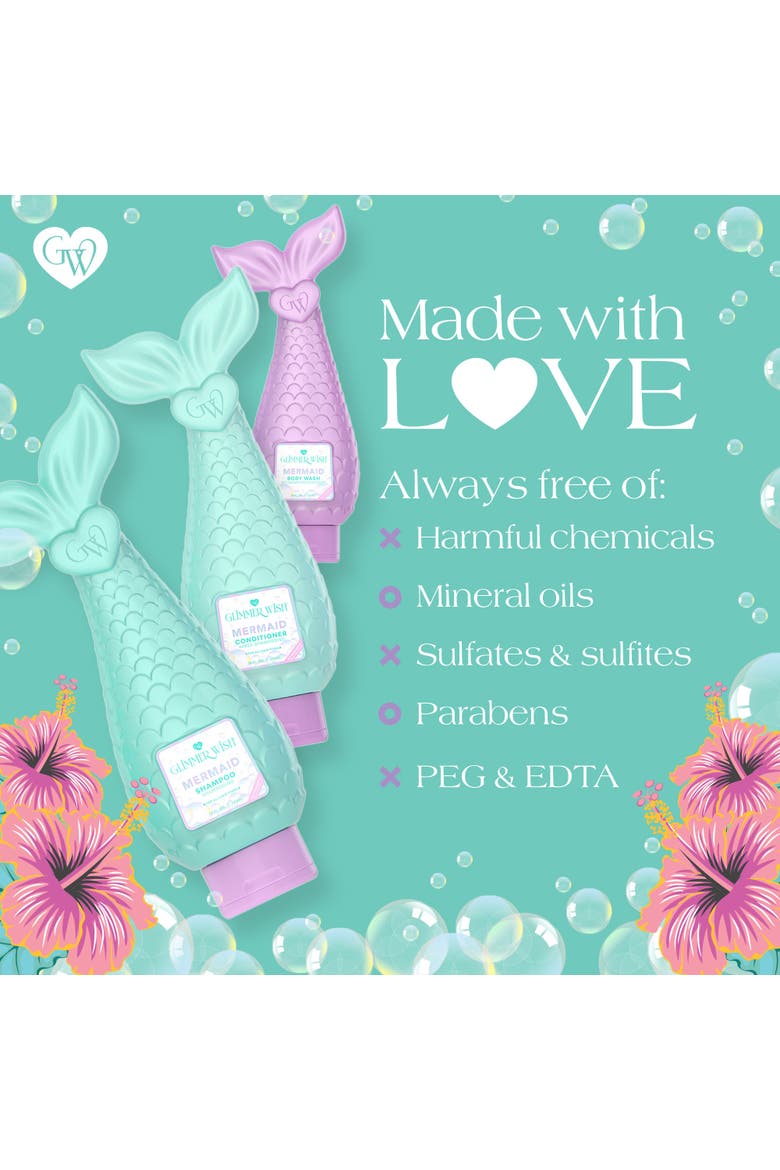 Mermaid Hair and Body Essentials, Alternate, color, No Color