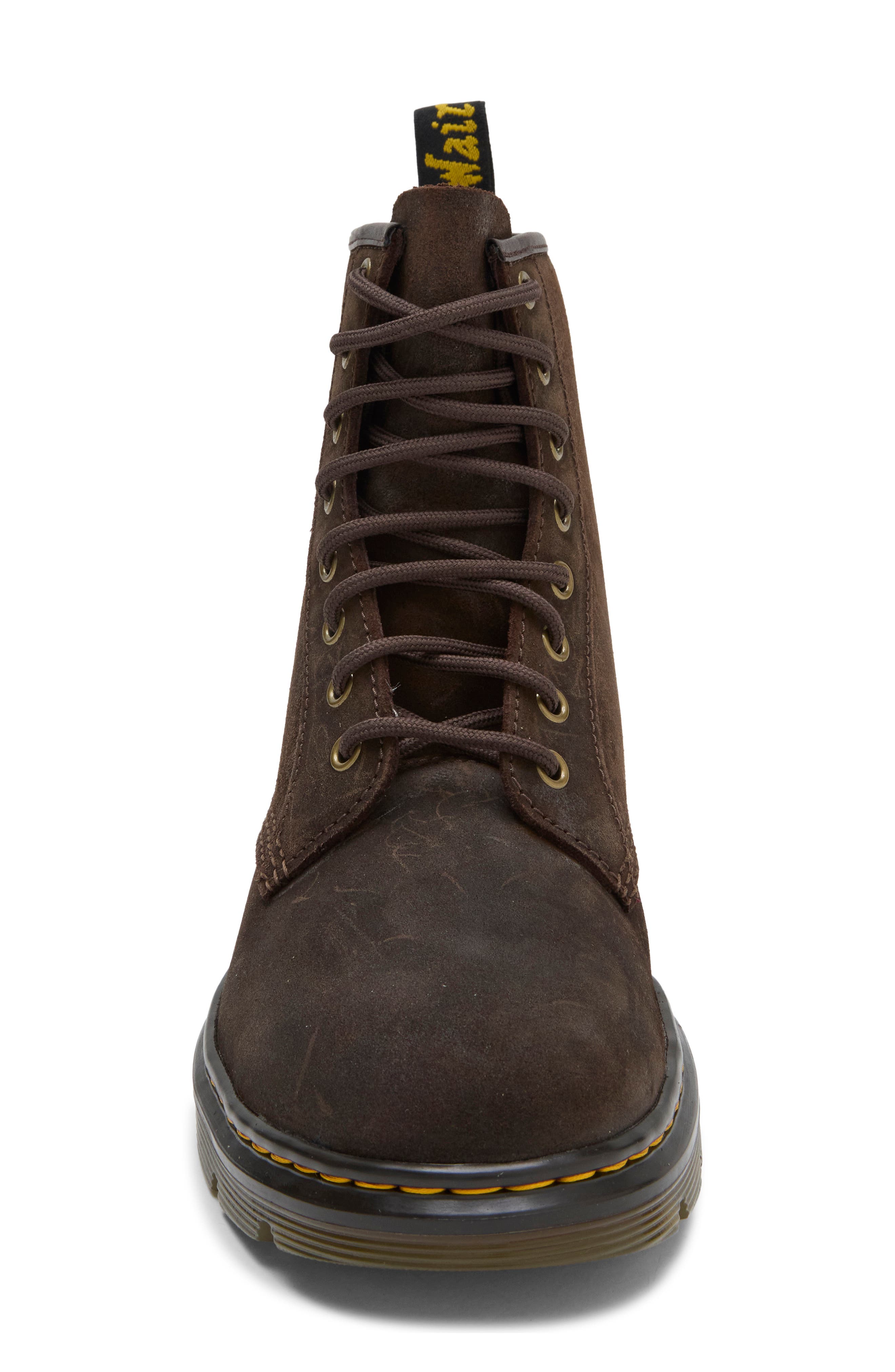 Aprile 8-Eye Boot, Alternate, color, BROWN