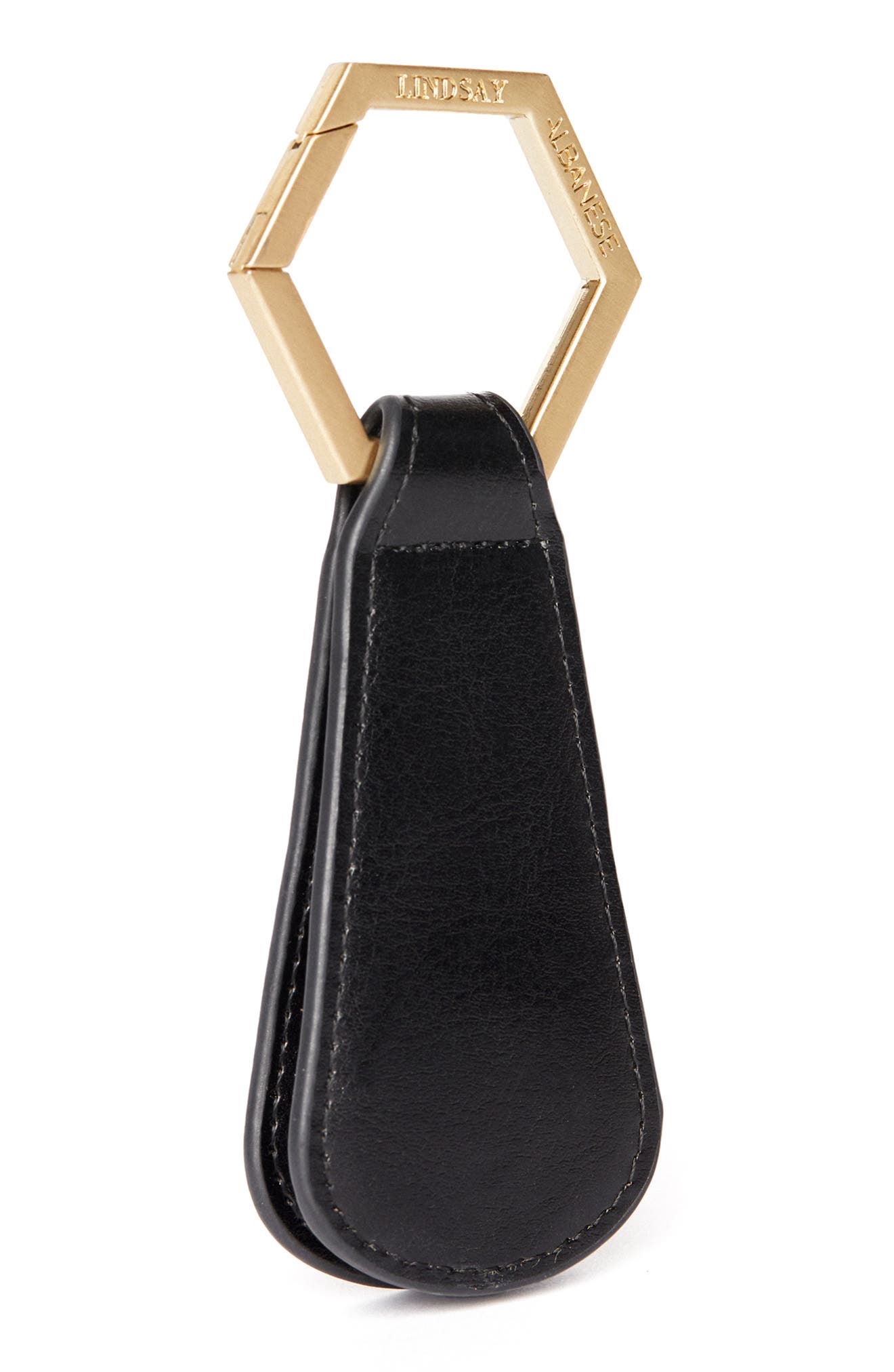 TOPTOTE Faux Leather Hat Holder, Alternate, color, BLACK